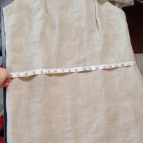 Karen Warren linen midi dress - Picture 7 of 12